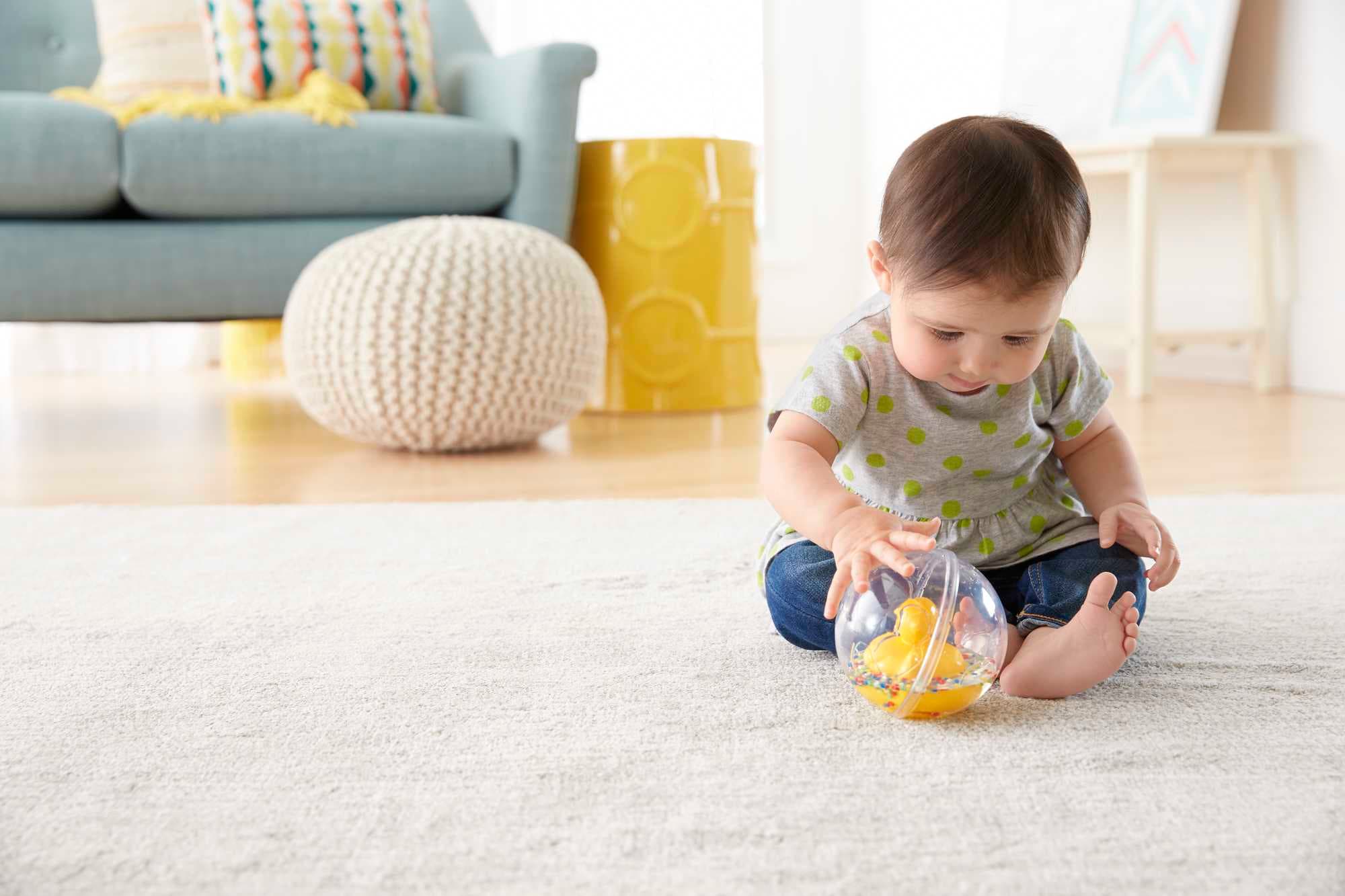 Produktbild Fisher-Price Entchenball, Baby-Spielzeug, Badewannen-Spielzeug, Baby Ball 5 von 10