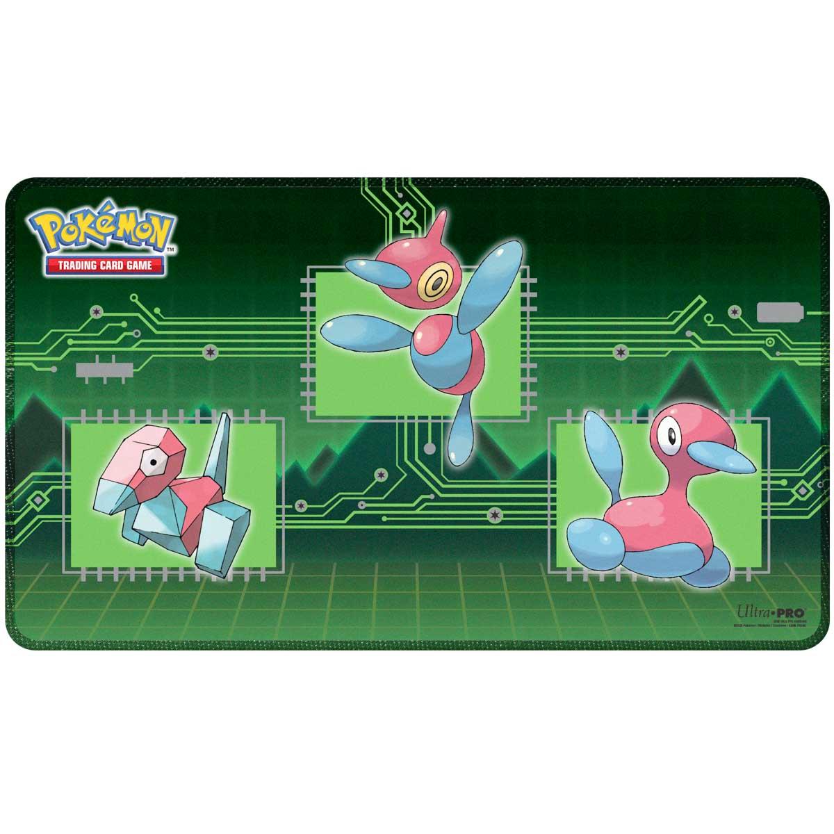 POKÉMON Sammelkartenspiel - Porygon Evolutions Stitched Playmat