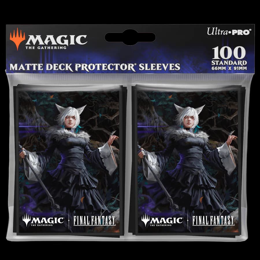 Magic: The Gathering®—FINAL FANTASY™ Y’shtola, Night’s Blessed (Commander) 100ct Deck Protector Sleeves