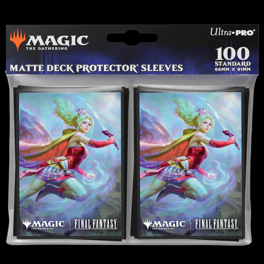 Magic: The Gathering®—FINAL FANTASY™ Terra, Herald of Hope (Commander) 100ct Deck Protector Sleeves