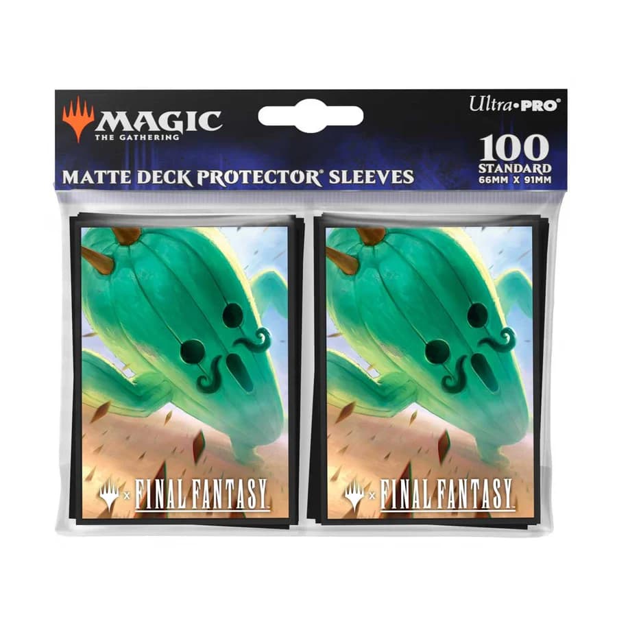 Magic: The Gathering®—FINAL FANTASY™ Jumbo Cactuar 100ct Deck Protector Sleeves