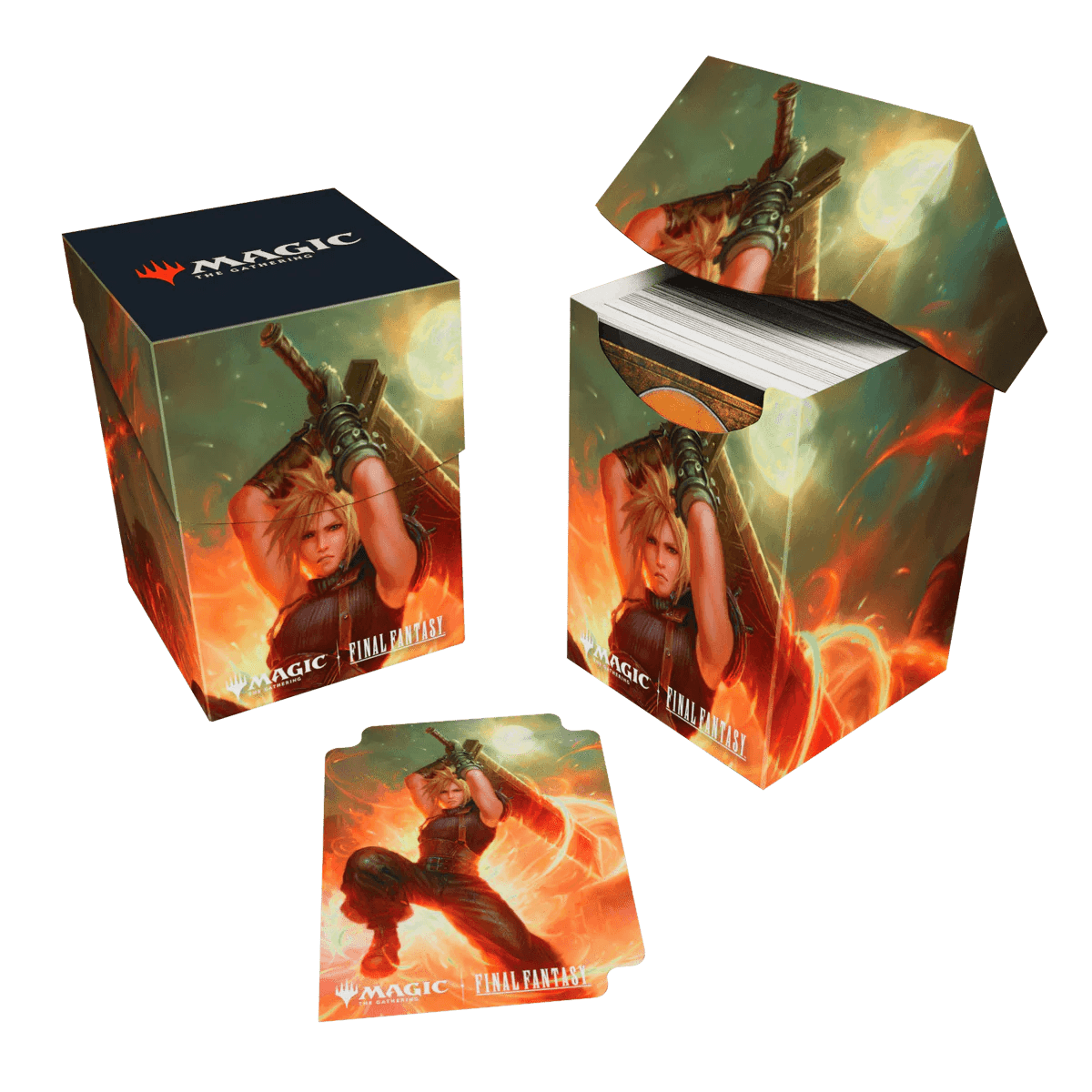 Magic: The Gathering®—FINAL FANTASY™ Cloud, Ex-SOLDIER (Commander) 100+ Deck Box
