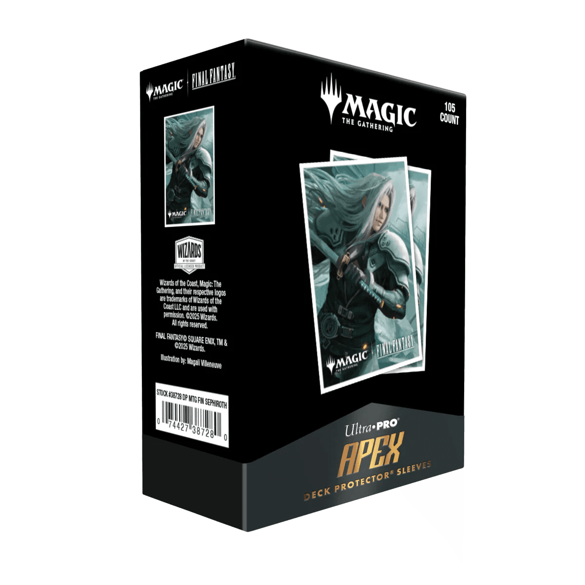 Produktbild Magic: The Gathering®—FINAL FANTASY™ Sephiroth, Planet’s Heir 105ct APEX Deck Protector™ Sleeves 2 von 2