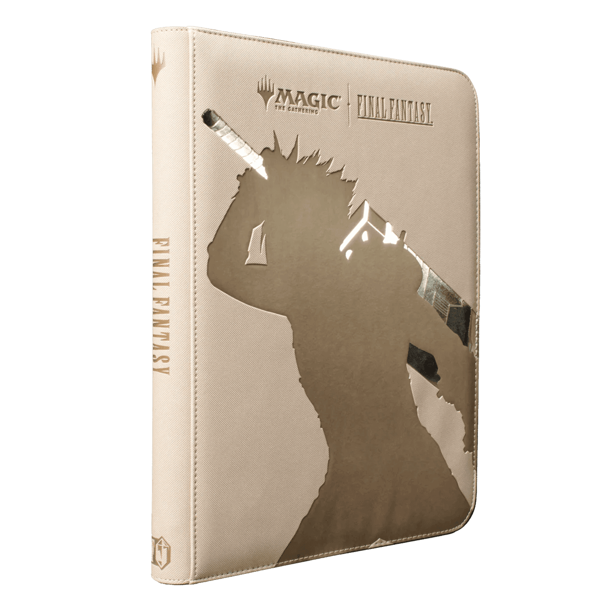 ULTRA PRO 38731 Magic: The Gathering®—FINAL FANTASY™ Cloud, Planet's Champion 9-Pocket Premium Zippered PRO-Binder