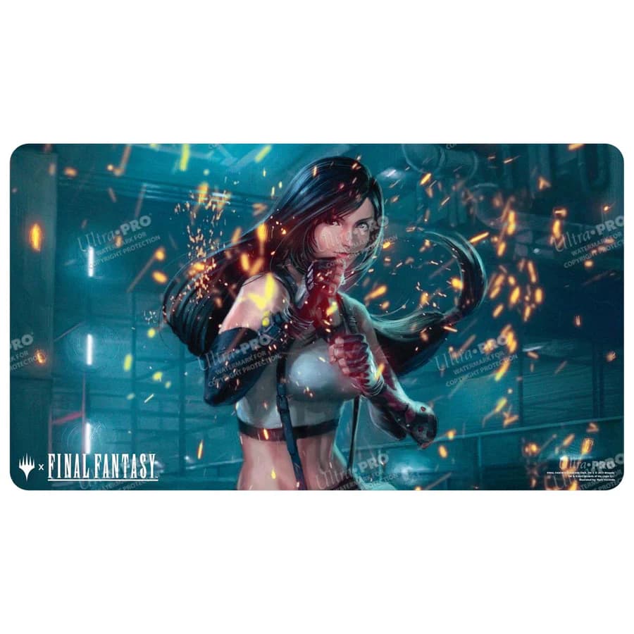 Magic: The Gathering®—FINAL FANTASY™ Tifa, Martial Artist Playmat