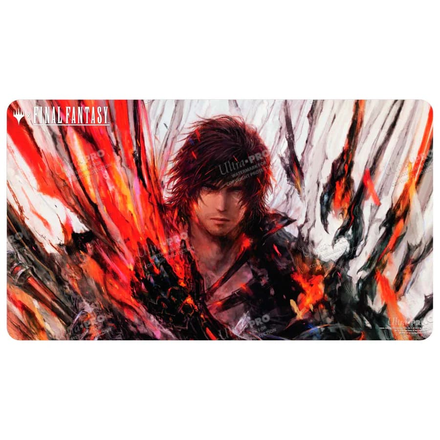 Magic: The Gathering®—FINAL FANTASY™ Clive, Ifrit’s Dominant / Ifrit, Warden of Inferno Double-Sided Playmat
