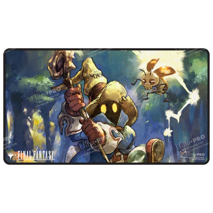 Magic: The Gathering®—FINAL FANTASY™ Vivi Ornitier Black Stitched Playmat