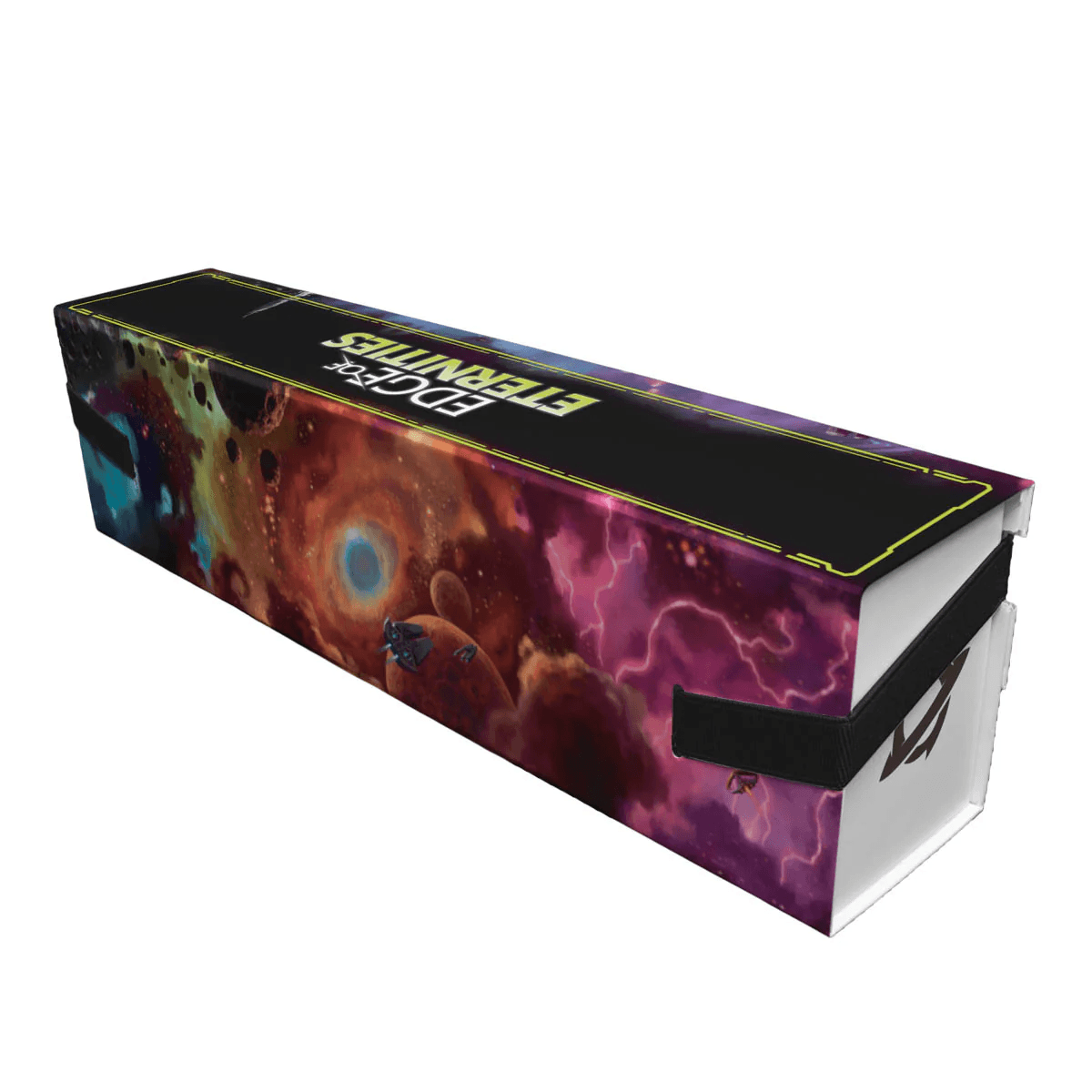 Ultra Pro Magic: The Gathering – Edge of Eternities Nebula Space Station 500 Flat Pack Storage Box, offiziell lizenziert