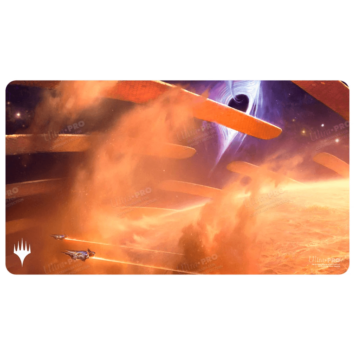 Ultra Pro Magic: The Gathering – Edge of Eternities Adagia Playmat, lizenziert, rutschfest, 61×34 cm