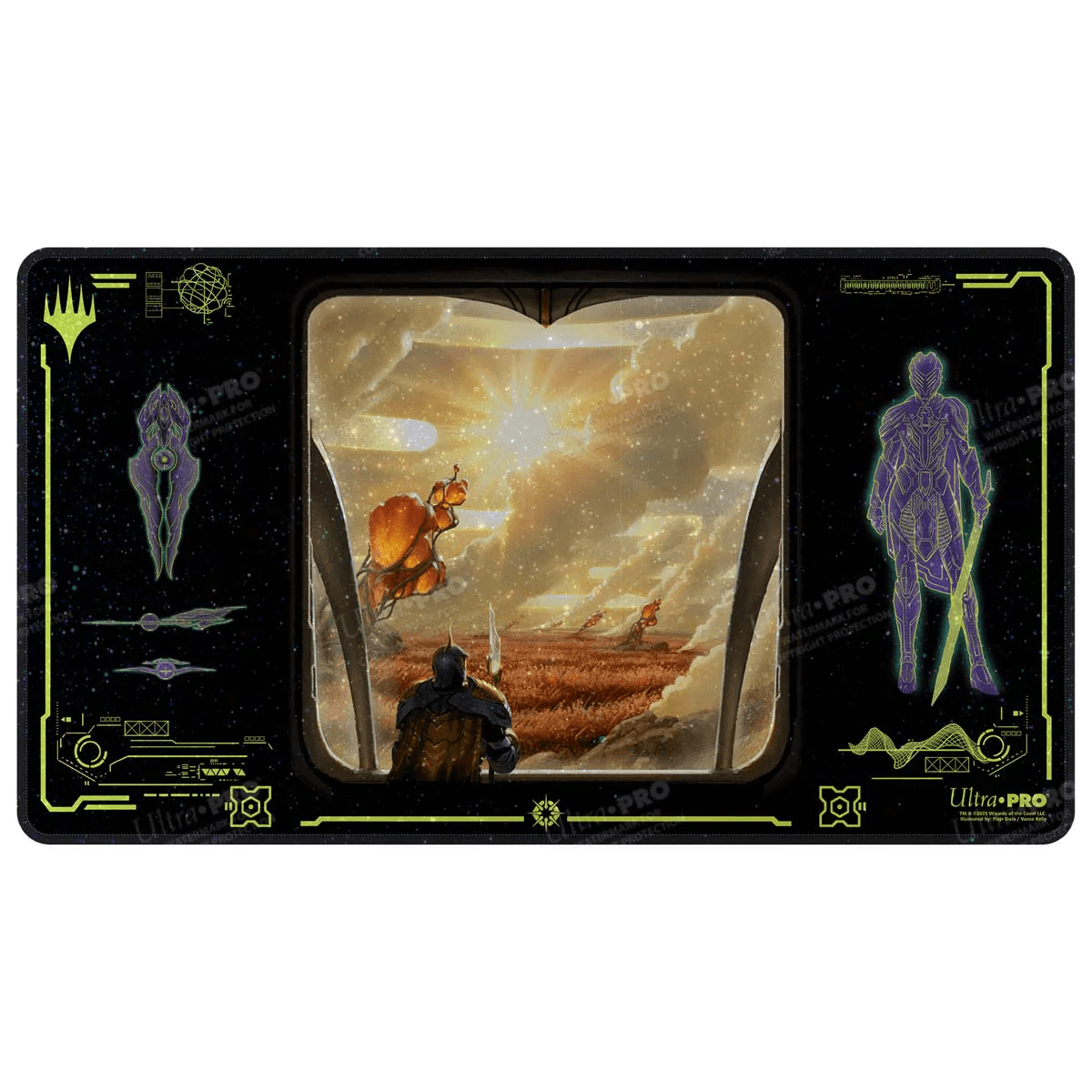 Ultra PRO Edge of Eternities Adagia Windswept Bastion Holofoil Playmat – Magic: The Gathering Zubehör