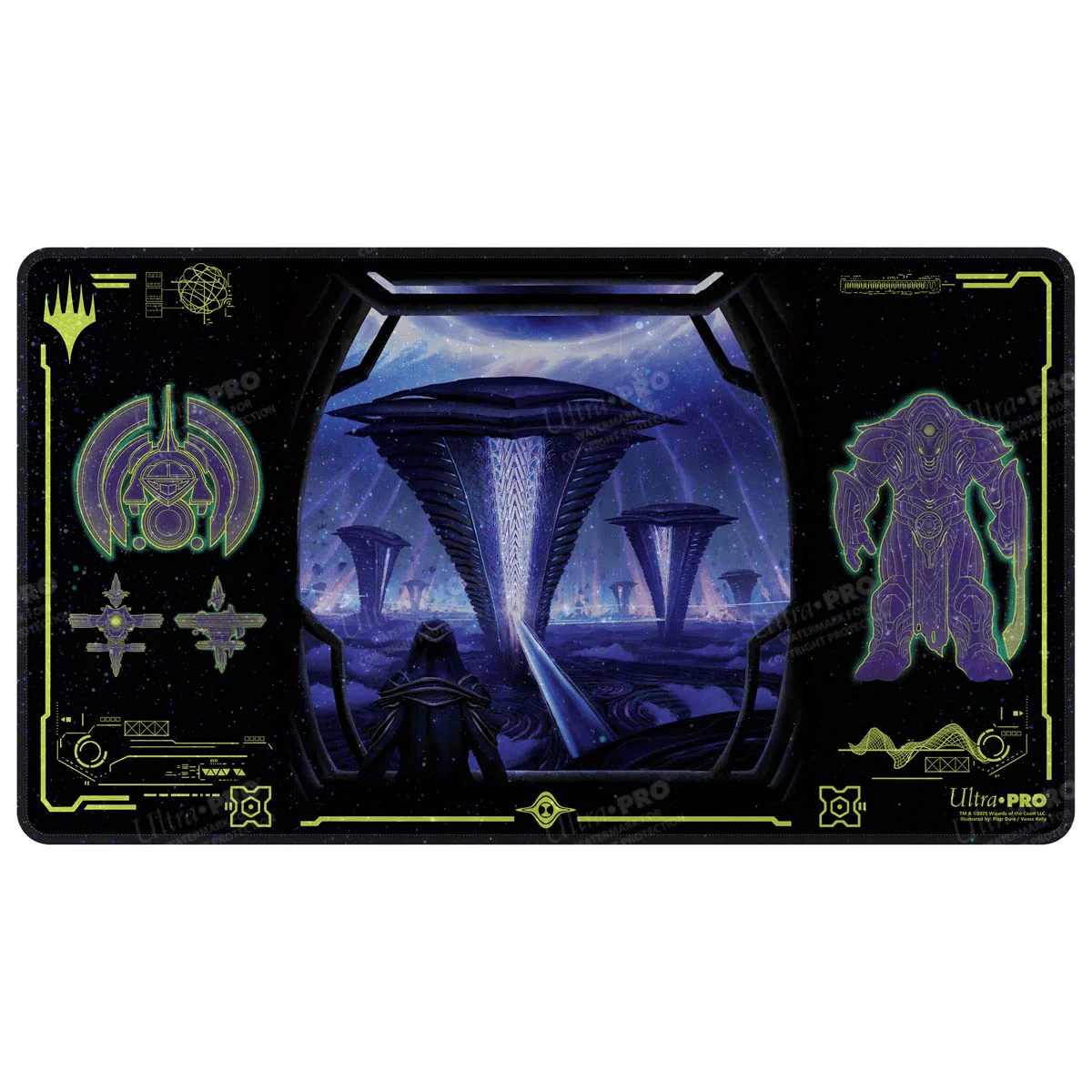 Ultra PRO Edge of Eternities Susur Secundi Void Altar Holofoil Playmat – Magic: The Gathering Zubehör