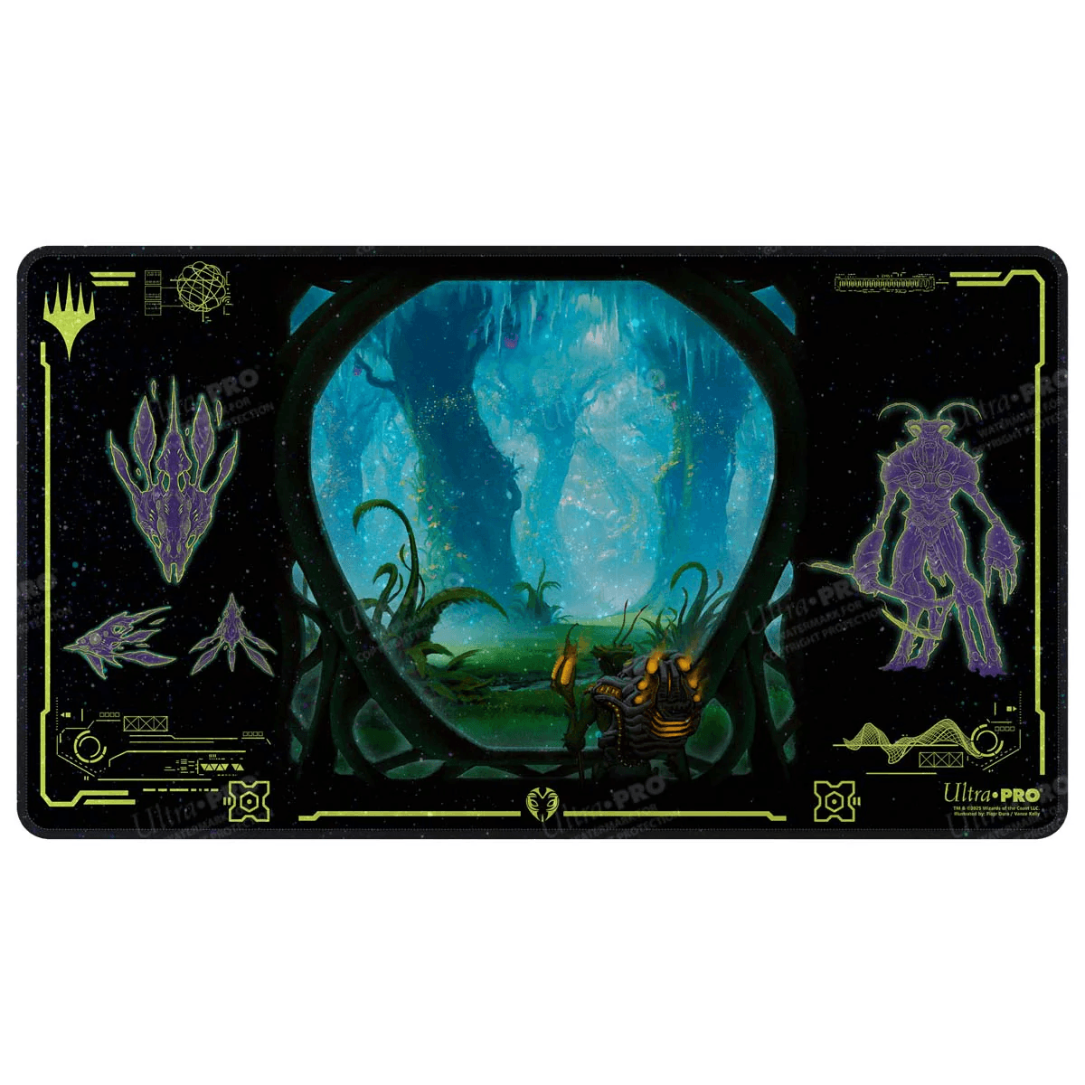 Ultra PRO Edge of Eternities Evendo Waking Haven Holofoil Playmat – Magic: The Gathering Zubehör