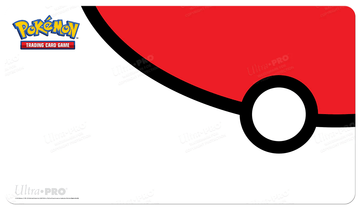 Ultra PRO Pokéball Gaming Playmat – Offizielle Pokémon Spielmatte & Mauspad für Trading Card Games