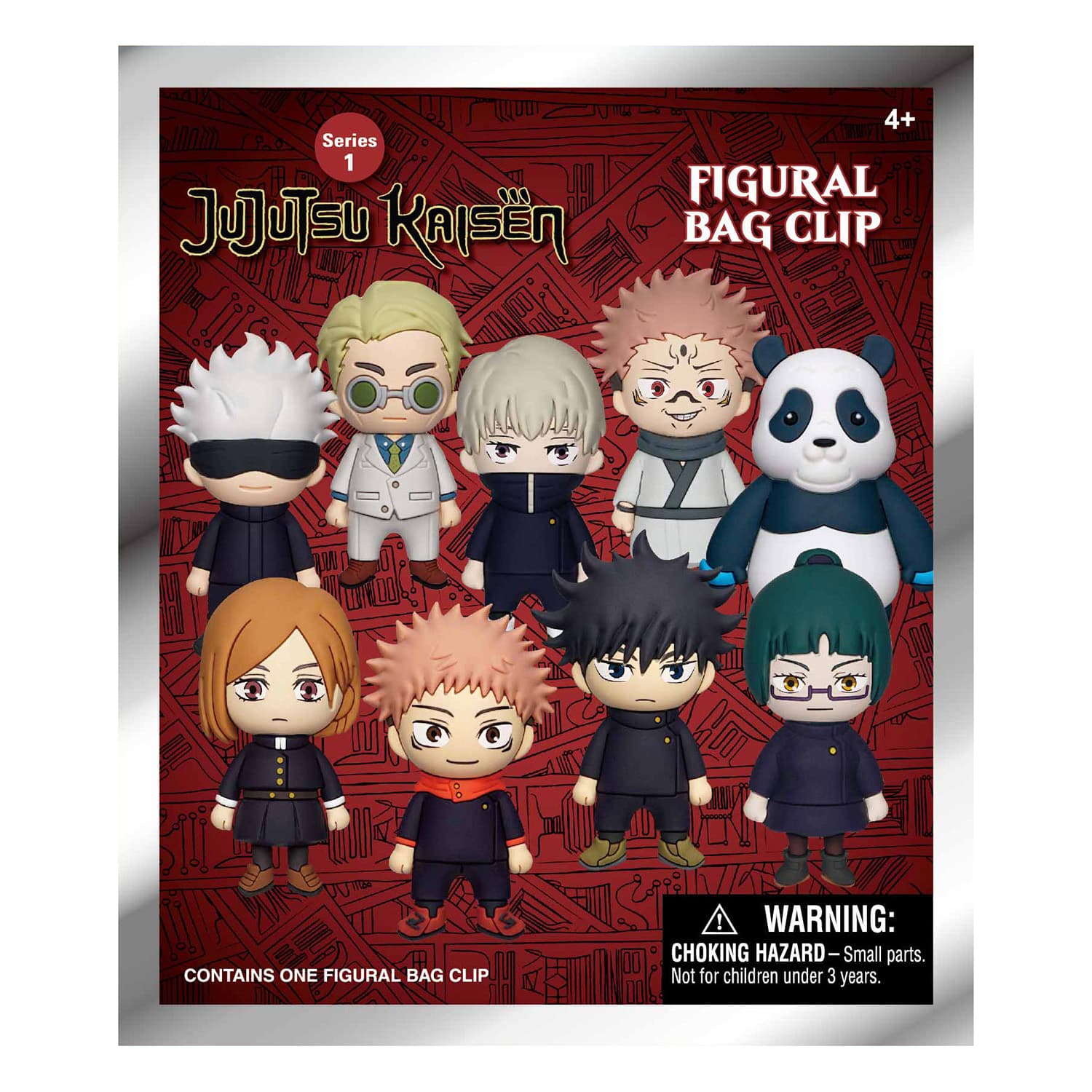 Jujutsu Kaisen 3D PVC-Taschenanhänger Serie 1 sortiert (Keine Auswahl möglich)