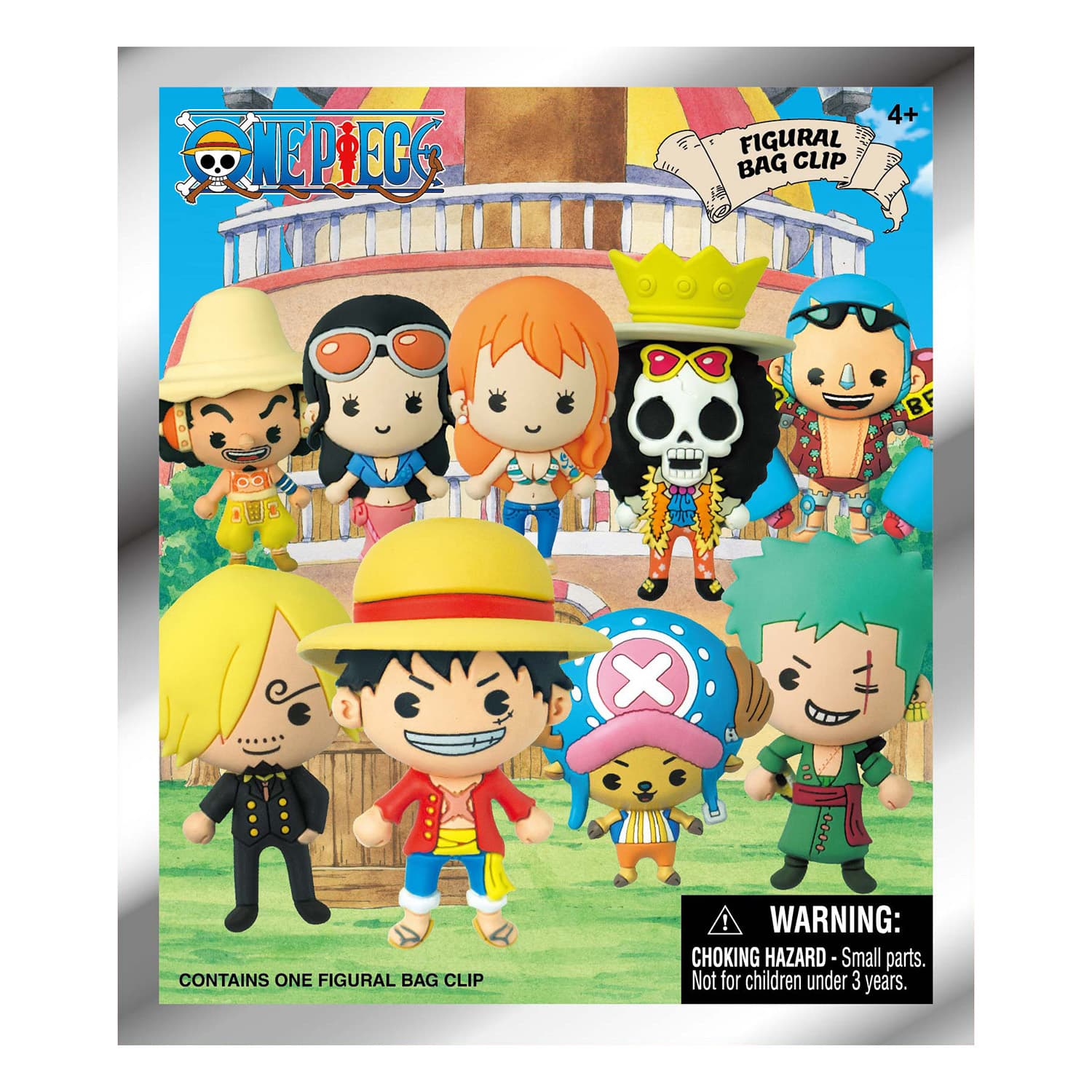 One Piece 3D PVC-Taschenanhänger Serie 1 sortiert (Keine Auswahl möglich)