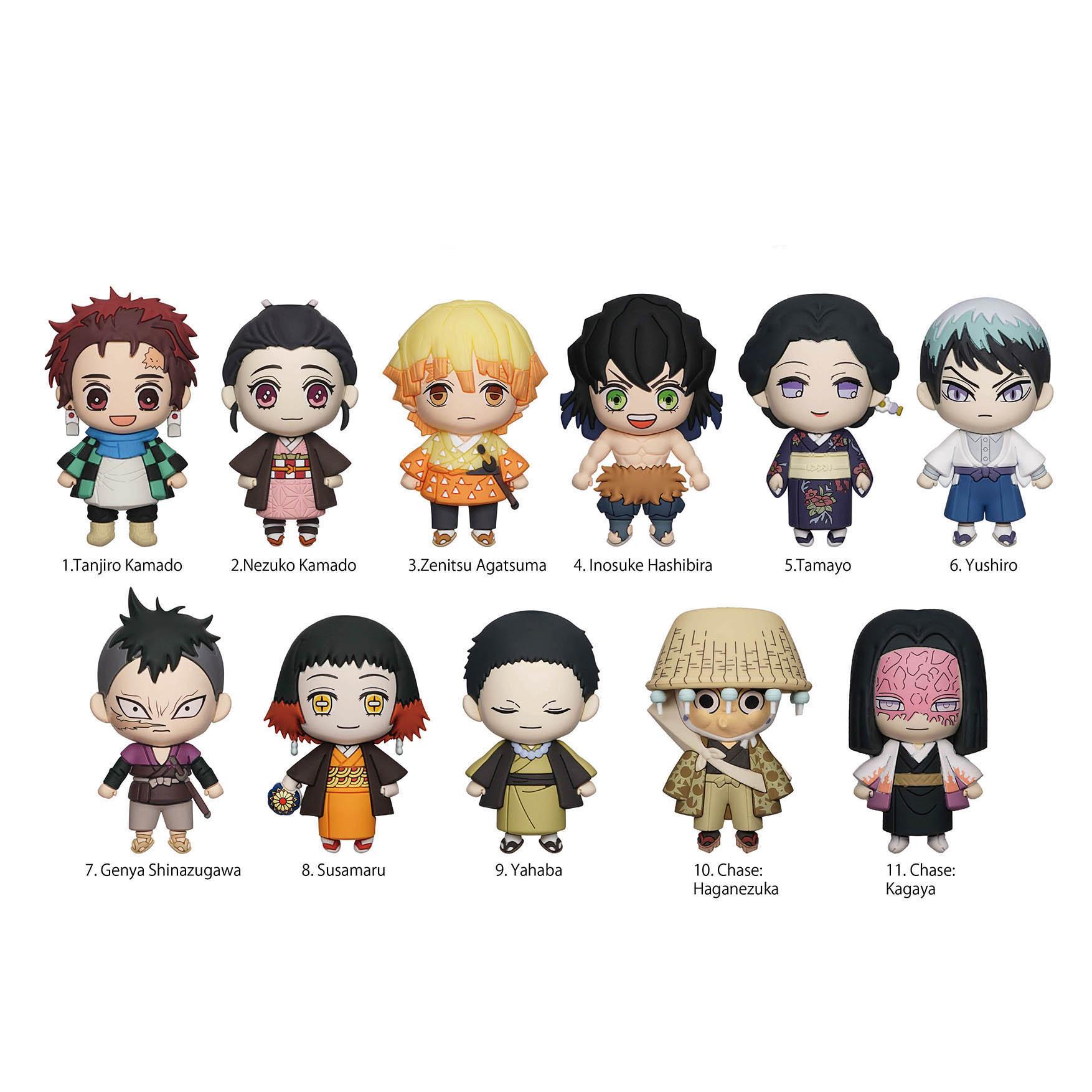 Produktbild Demon Slayer Anhänger Serie 3 Taschenclip - sortiert - eine Packung enthält eine zufällige Figur 3 von 3