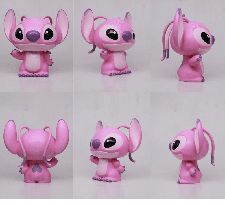 Lilo & Stitch Spardose Angel (in acetate box) 20 cm