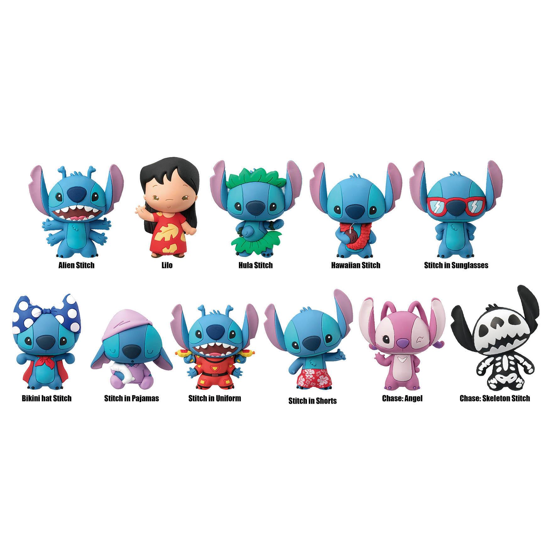 Produktbild Disney Stitch Anhänger Serie 1 Taschenclip - sortiert - eine Packung enthält eine zufällige Figur 3 von 3