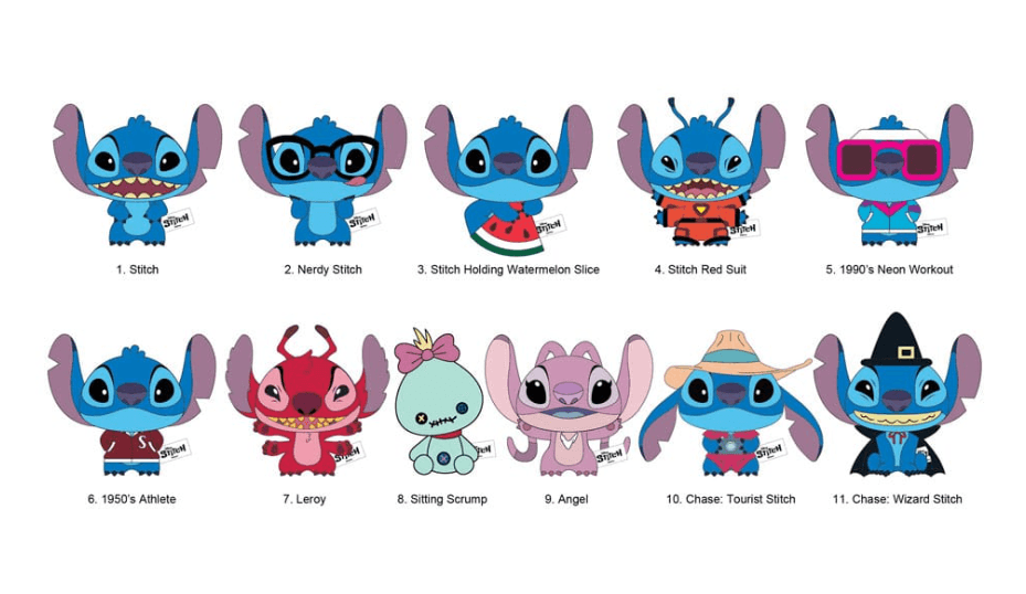 Produktbild Lilo & Stitch Plüsch-Taschenanhänger Stitch, sortiert, 1 Stück 2 von 2