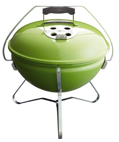 Weber Holzkohle-Kugelgrill Smokey Joe Premium Ø 37 cm Spring Green