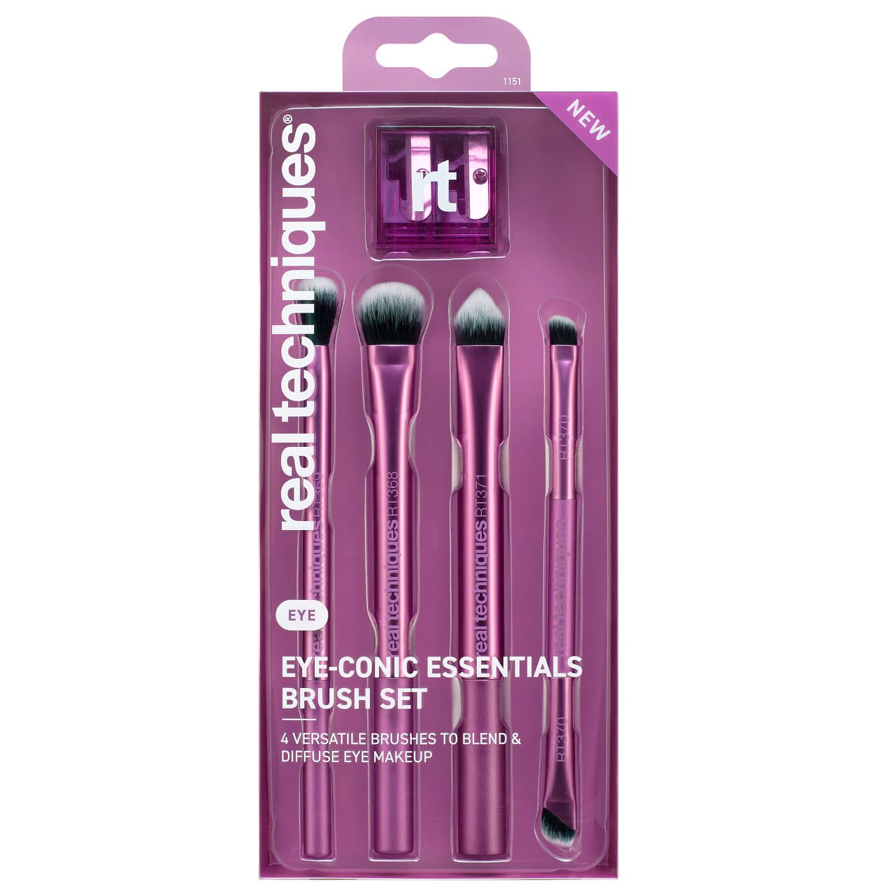 REAL TECHNIQUES Eye-Conic Essentials Brush Set