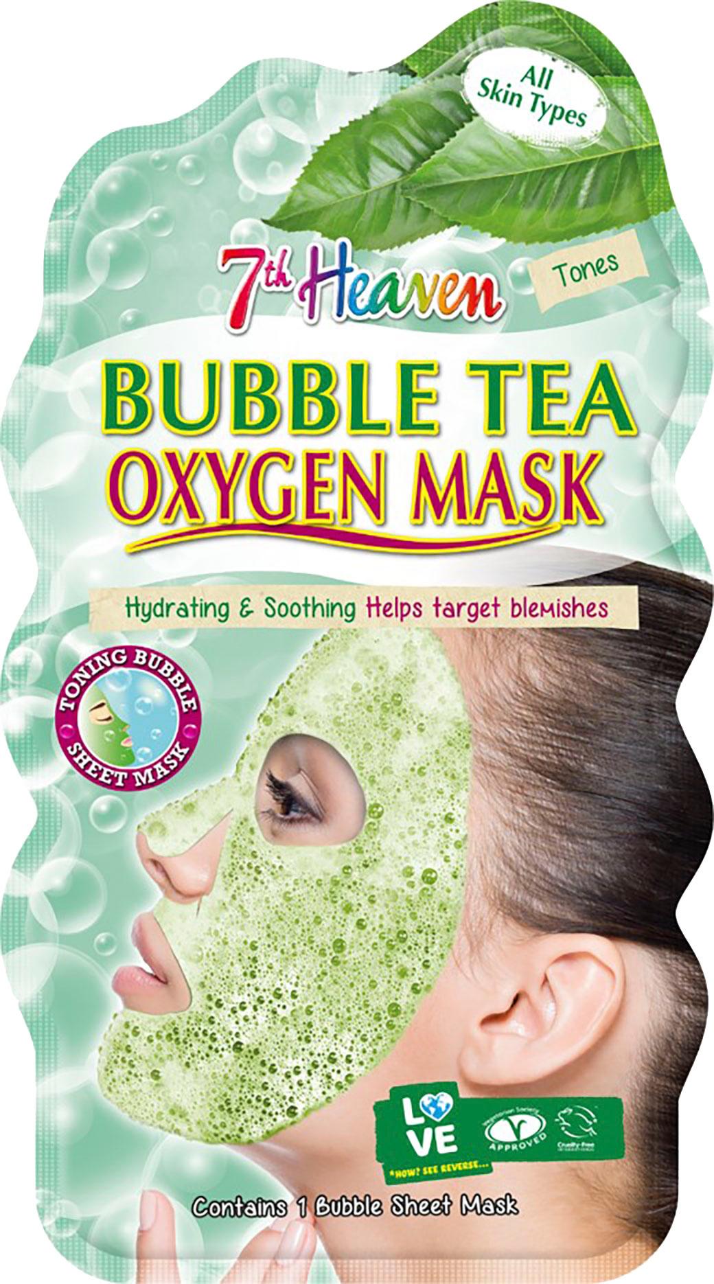 Montagne Jeunesse 7th Heaven Bubble Tea Oxygen Mask