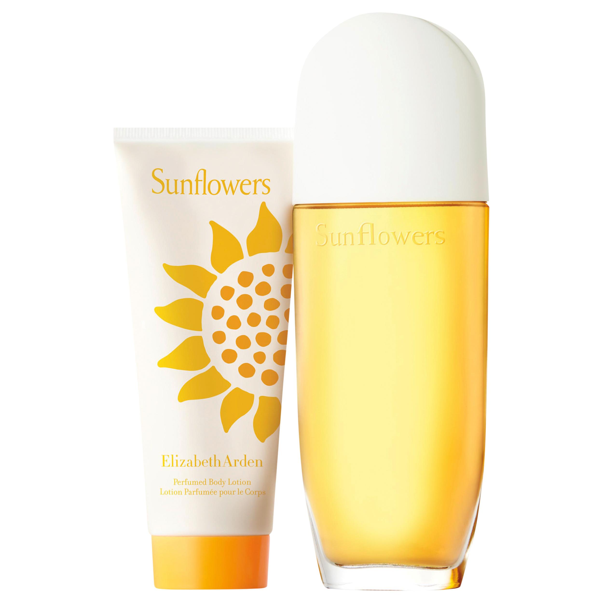 Produktbild Elizabeth Arden Sunflowers Eau de Toilette Spray Naturel und Körperlotion Geschenkpackung 2 von 3