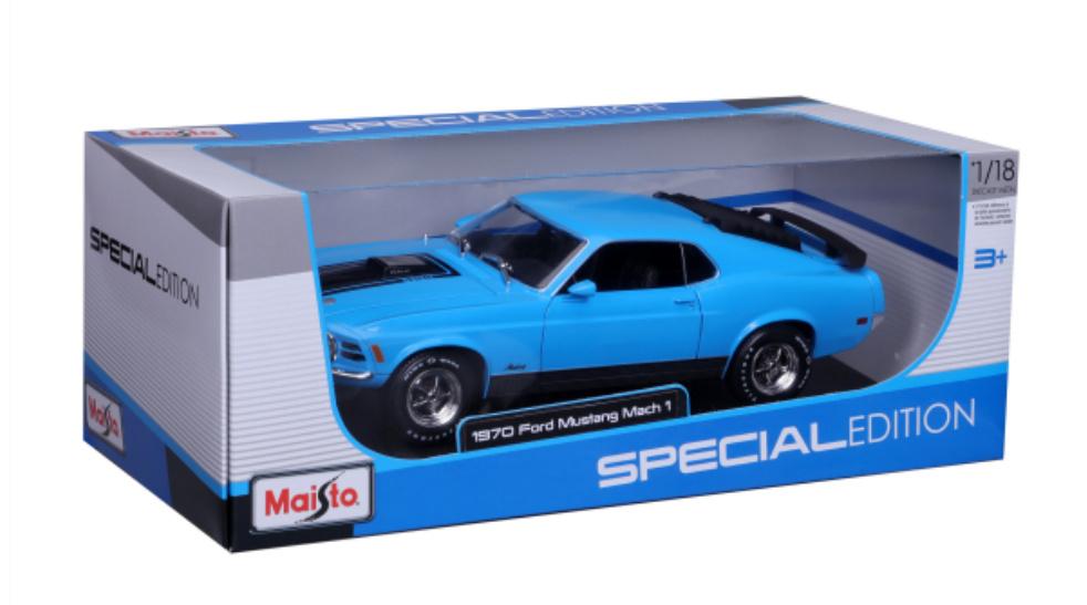 Produktbild Maisto - 1:18 Ford Mustang Mach 1 (1970) 4 von 5