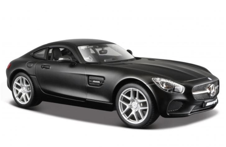 Maisto 1:24 Matt Schwarz - Collection Mercedes-Benz AMG GT, Matt Schwarz