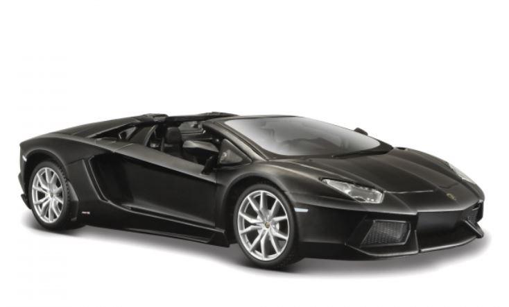 Maisto 1:24 Matt Schwarz - Collection Lamborghini Aventador LP 700-4 Roadster,  Matt Schwarz