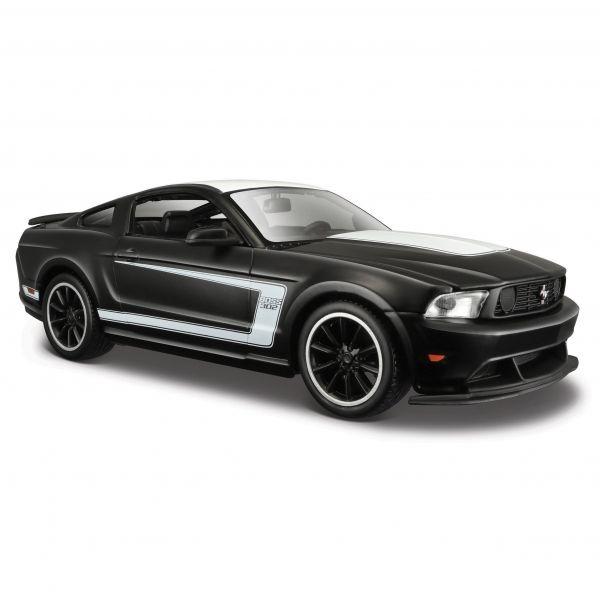 Produktbild Maisto 1:24 Matt Schwarz - Collection Ford Mustang Boss 302, Matt Schwarz 2 von 2