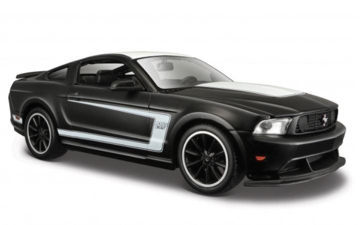 Maisto 1:24 Matt Schwarz - Collection Ford Mustang Boss 302, Matt Schwarz