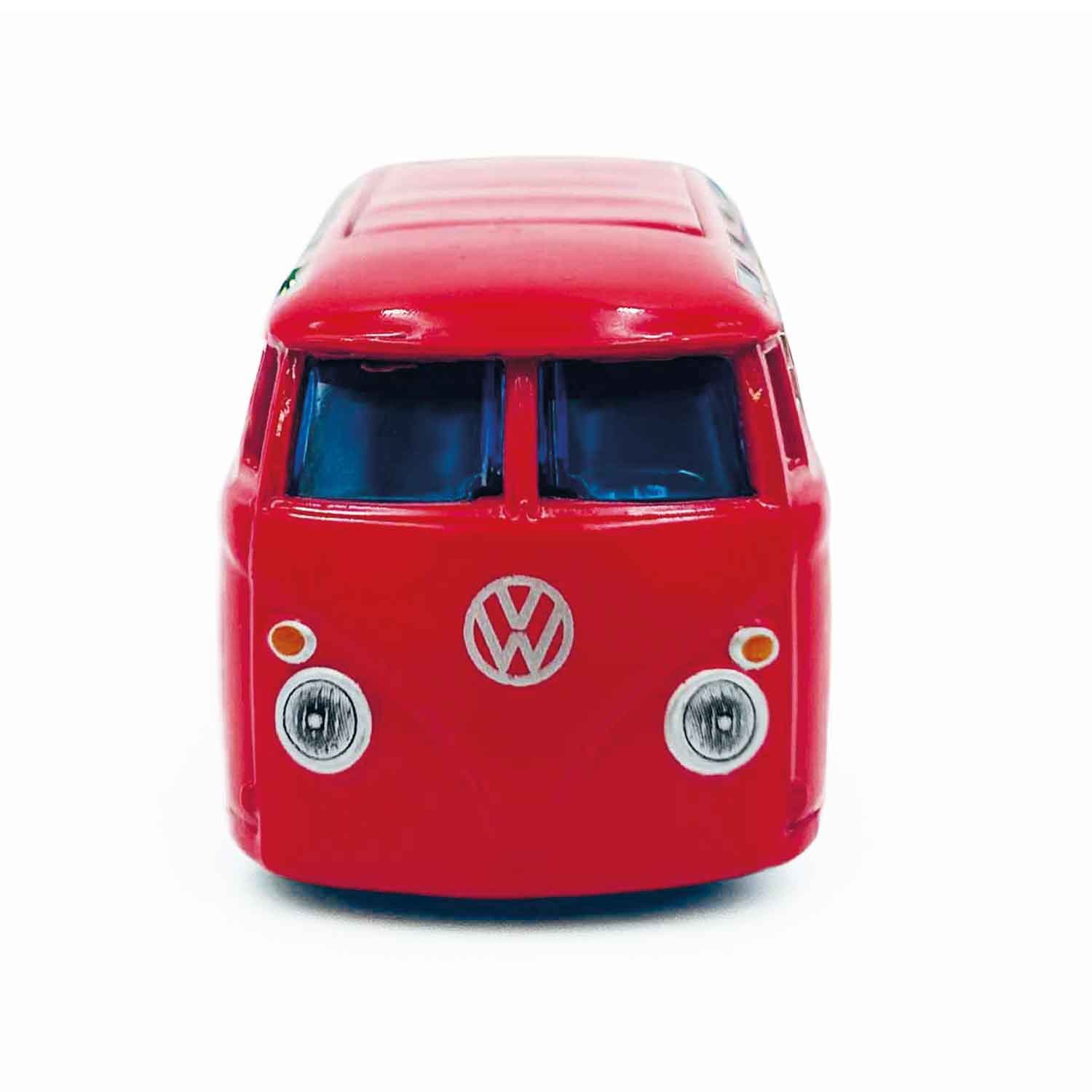 Produktbild Bauer - Maisto VW Samba Bus Obletter, 1:64, 8 cm, rot 6 von 6