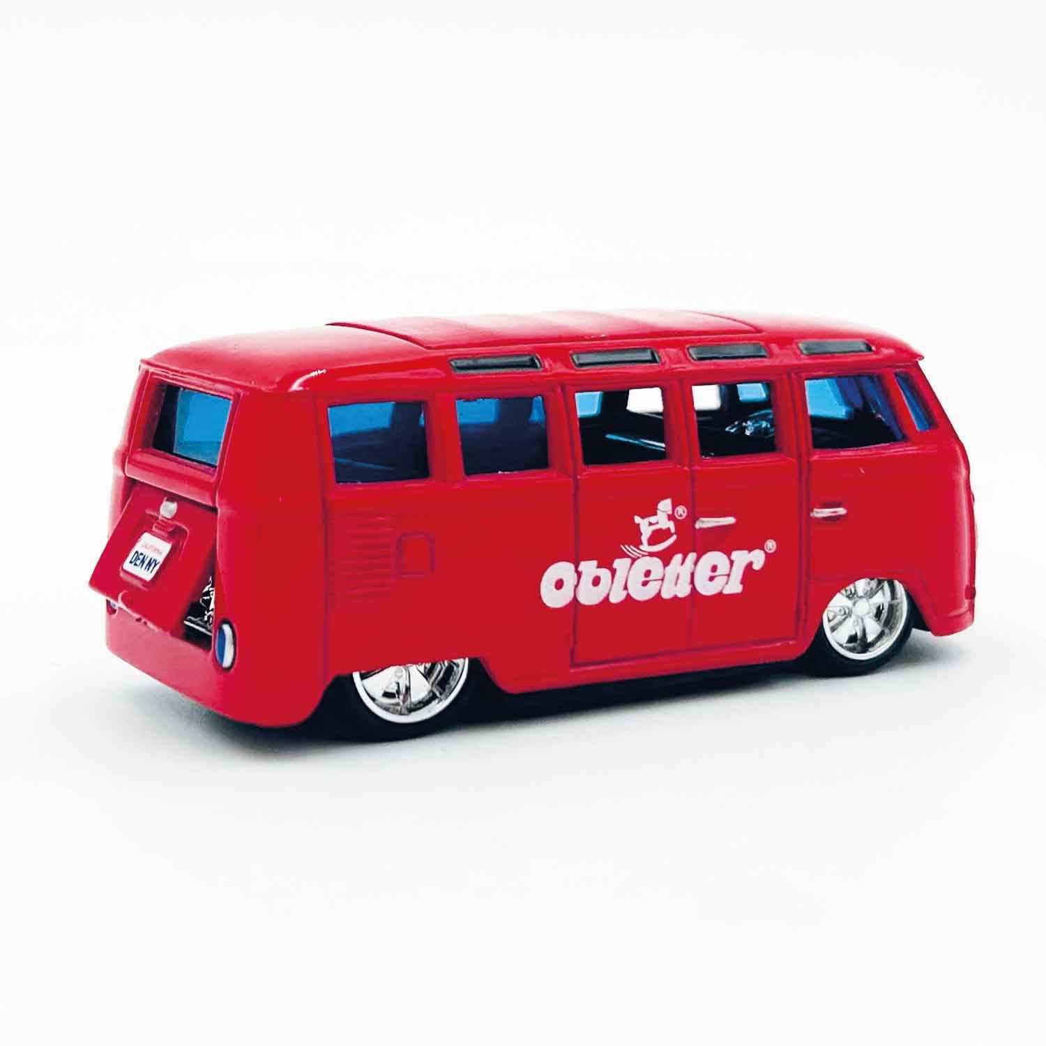 Produktbild Bauer - Maisto VW Samba Bus Obletter, 1:64, 8 cm, rot 2 von 6