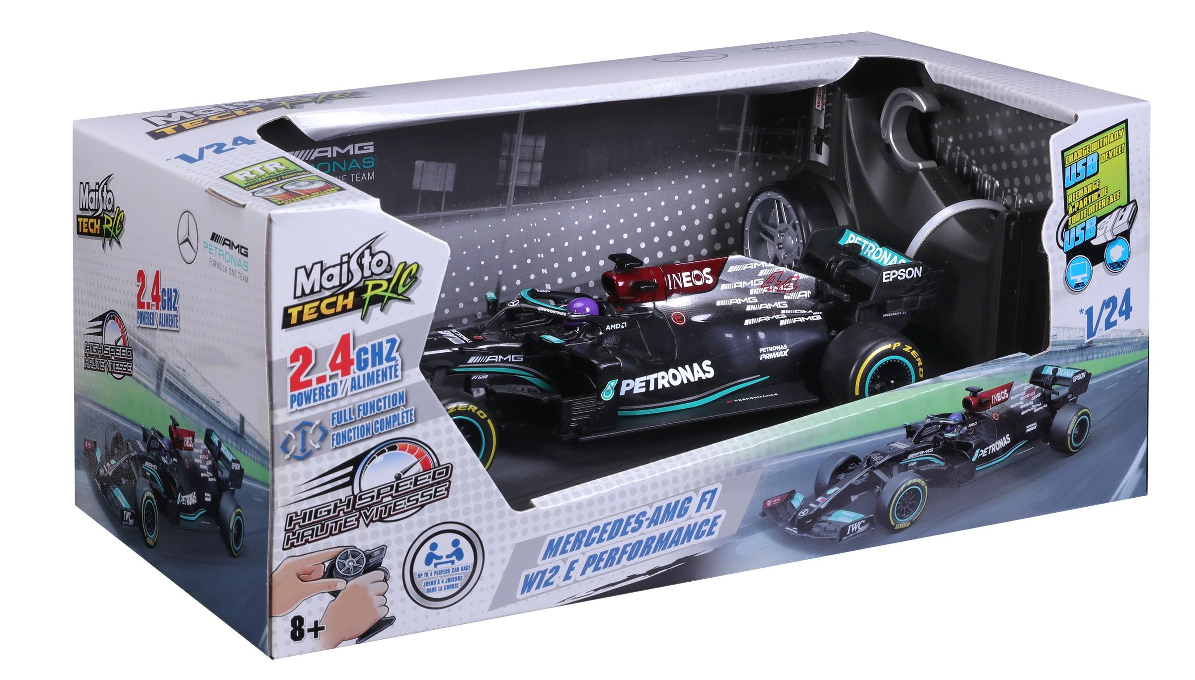 Produktbild Maisto Tech - 1:24 Mercedes AMG W12 E Performance (2,4 GHz) 5 von 6