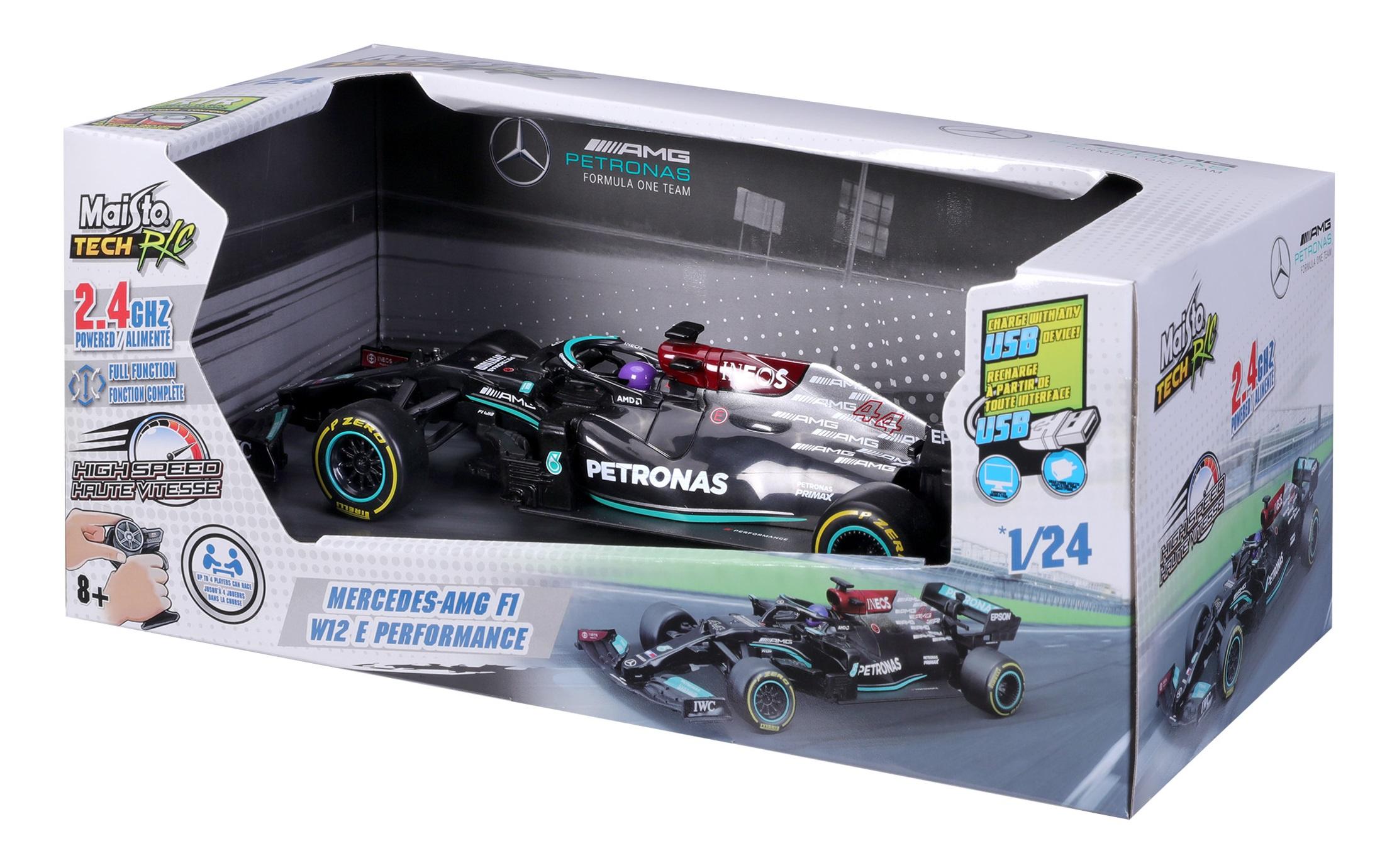 Produktbild Maisto Tech - 1:24 Mercedes AMG W12 E Performance (2,4 GHz) 6 von 6