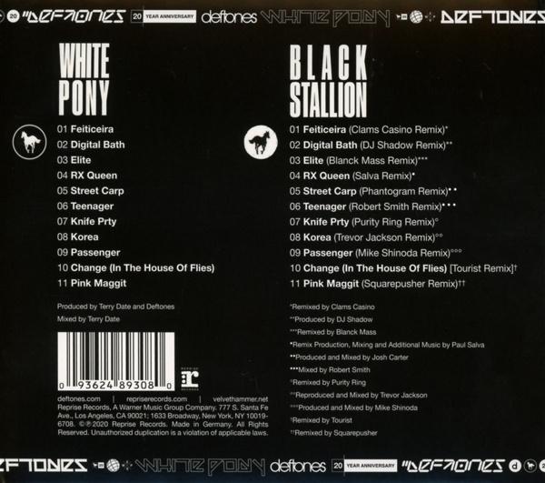 Produktbild White Pony (20th Anniversary Deluxe Edition) Softpak 3 von 3