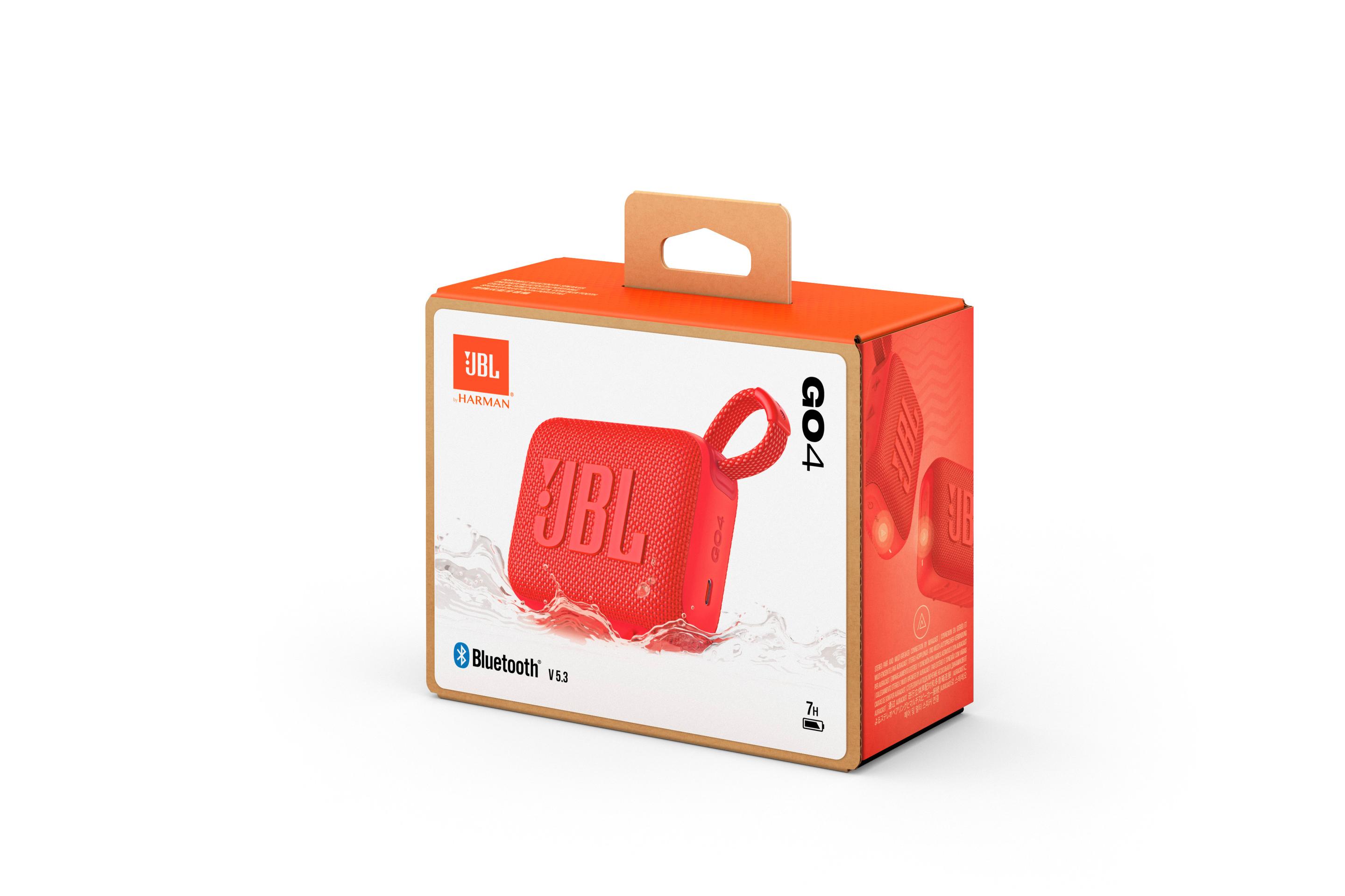 Produktbild JBL Go 4 Rot 2 von 4