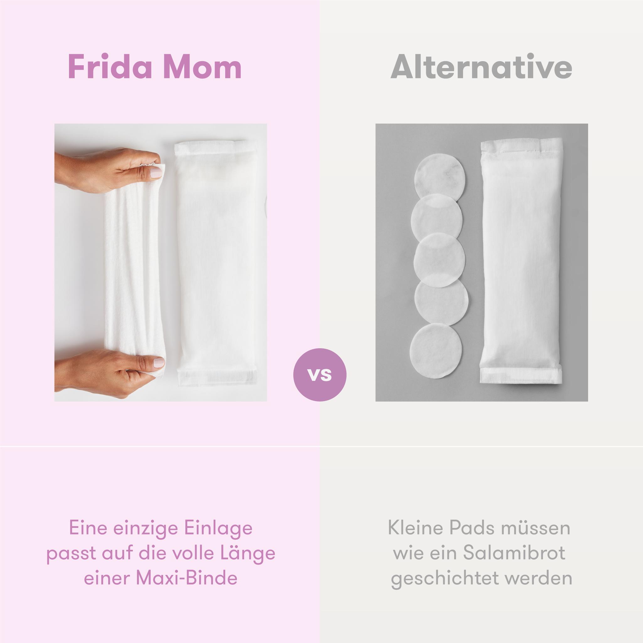 Produktbild frida mom Wochenbett Intimpflege Einlagen mit Hamamelis 3 von 6