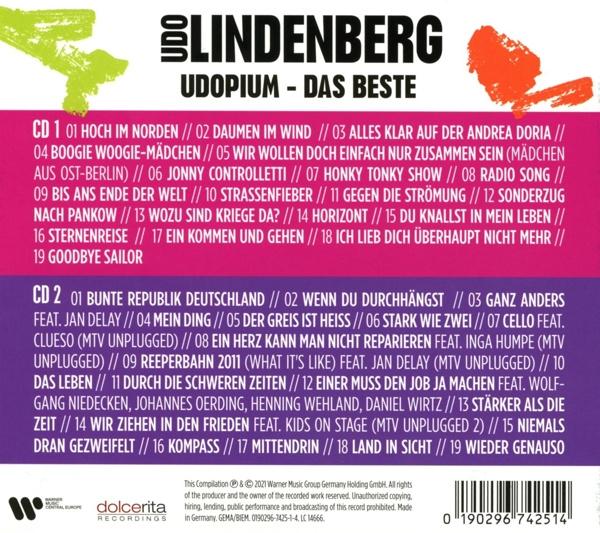Produktbild UDOPIUM-Das Beste Digipak 3 von 3