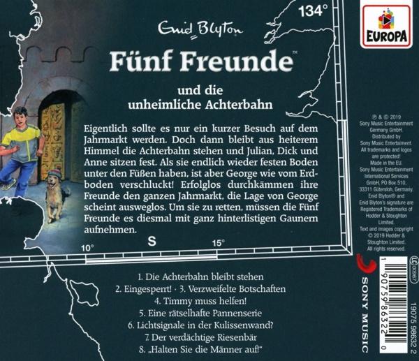 Produktbild 134/und die unheimliche Achterbahn 3 von 3
