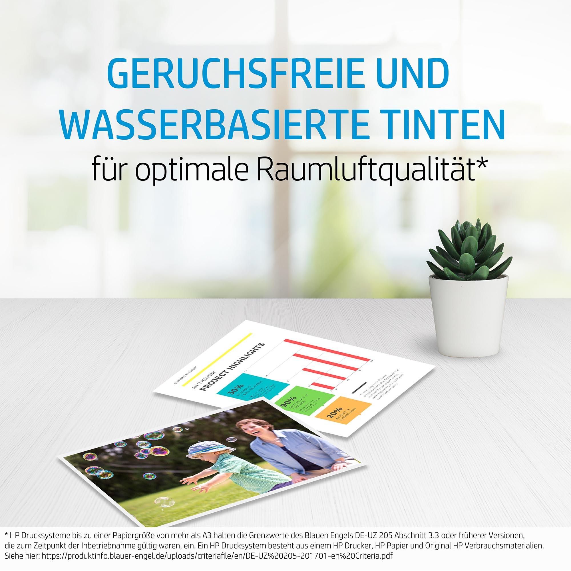 Produktbild hp 302 2er-Pack Schwarz&Cyan/Magenta/Gelb Original Druckerpatronen X4D37AE 4 von 8