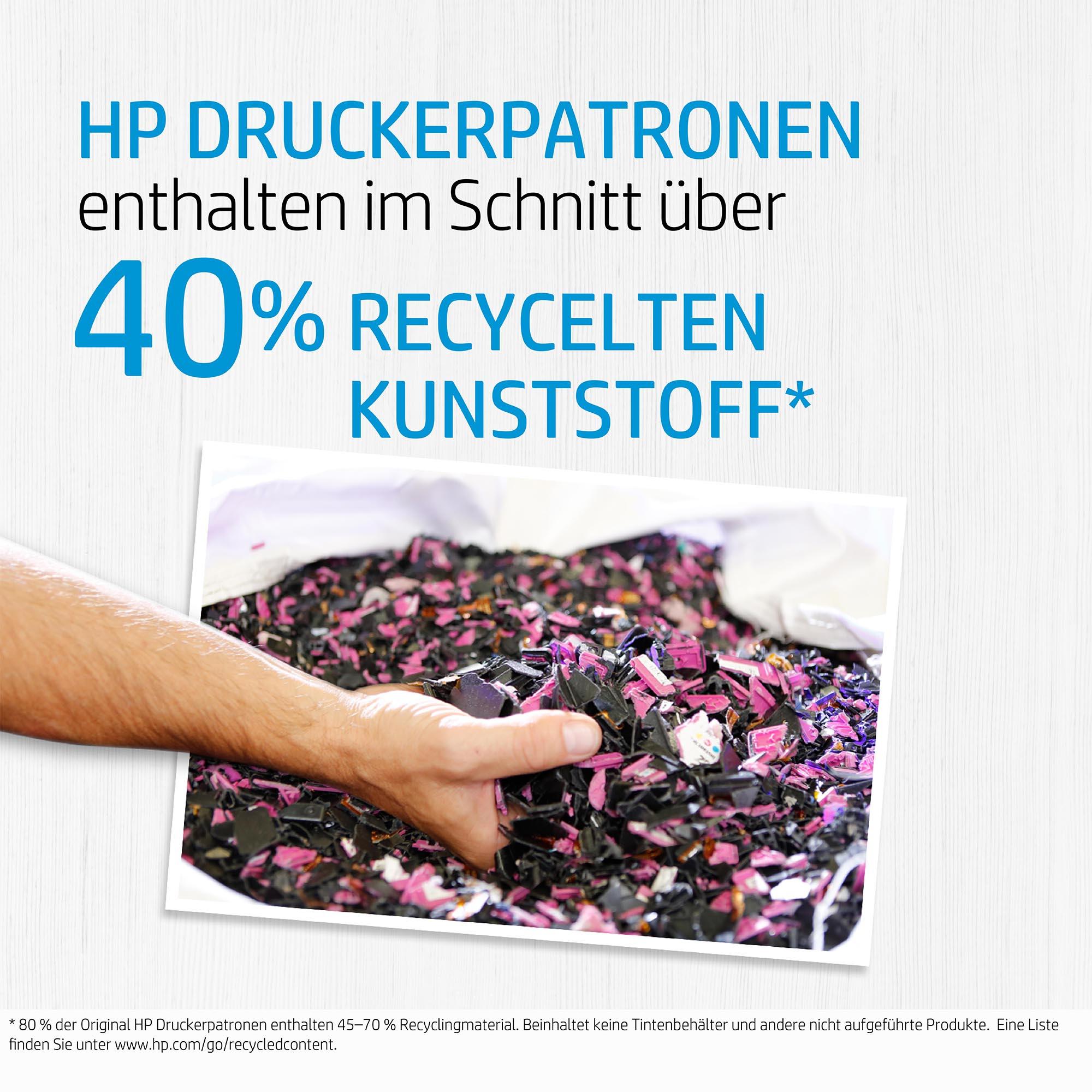 Produktbild hp 302 2er-Pack Schwarz&Cyan/Magenta/Gelb Original Druckerpatronen X4D37AE 6 von 8