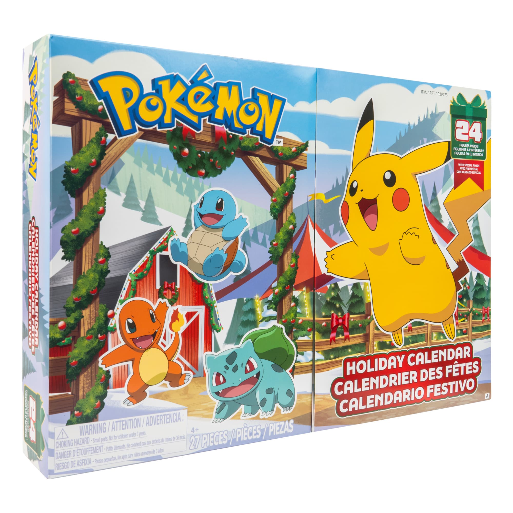 Pokémon Adventskalender 2026 inkl. 19 besonderen Battle Figuren & 5 Accessoires