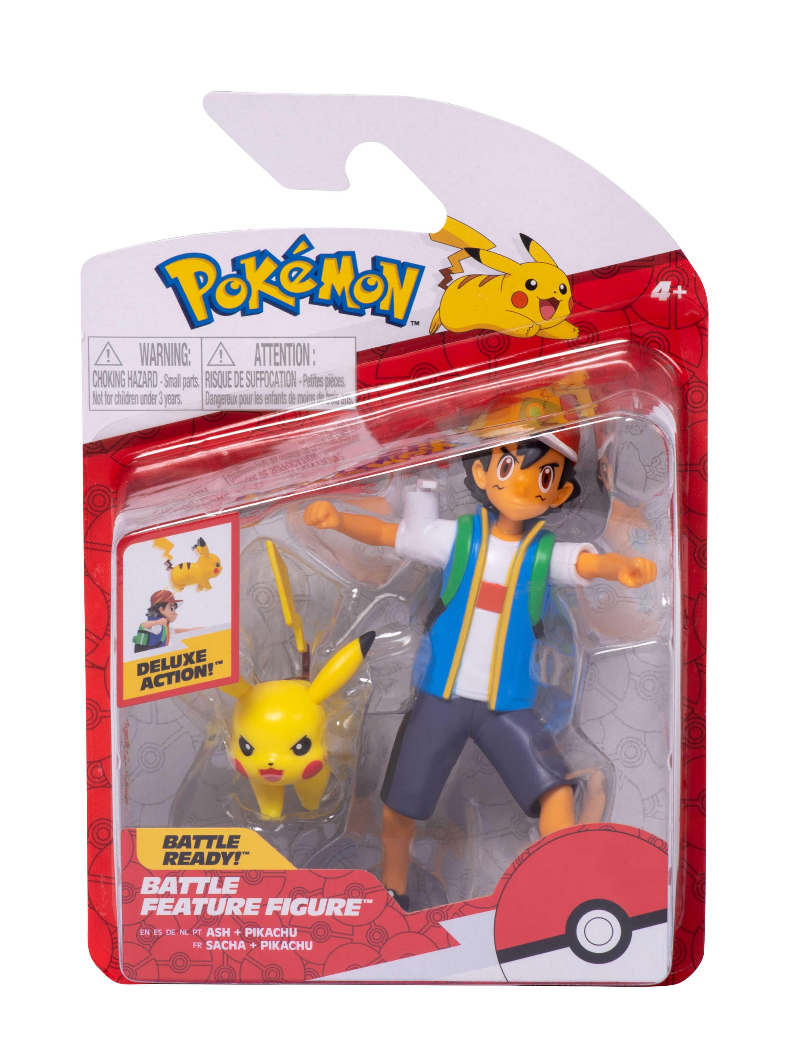 Pokémon - Battle Feature Figuren Pack - Ash&Pikachu
