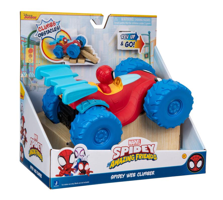 SPIDEY Web Climber Fahrzeug mit Rückzugmotor&Gummireifen