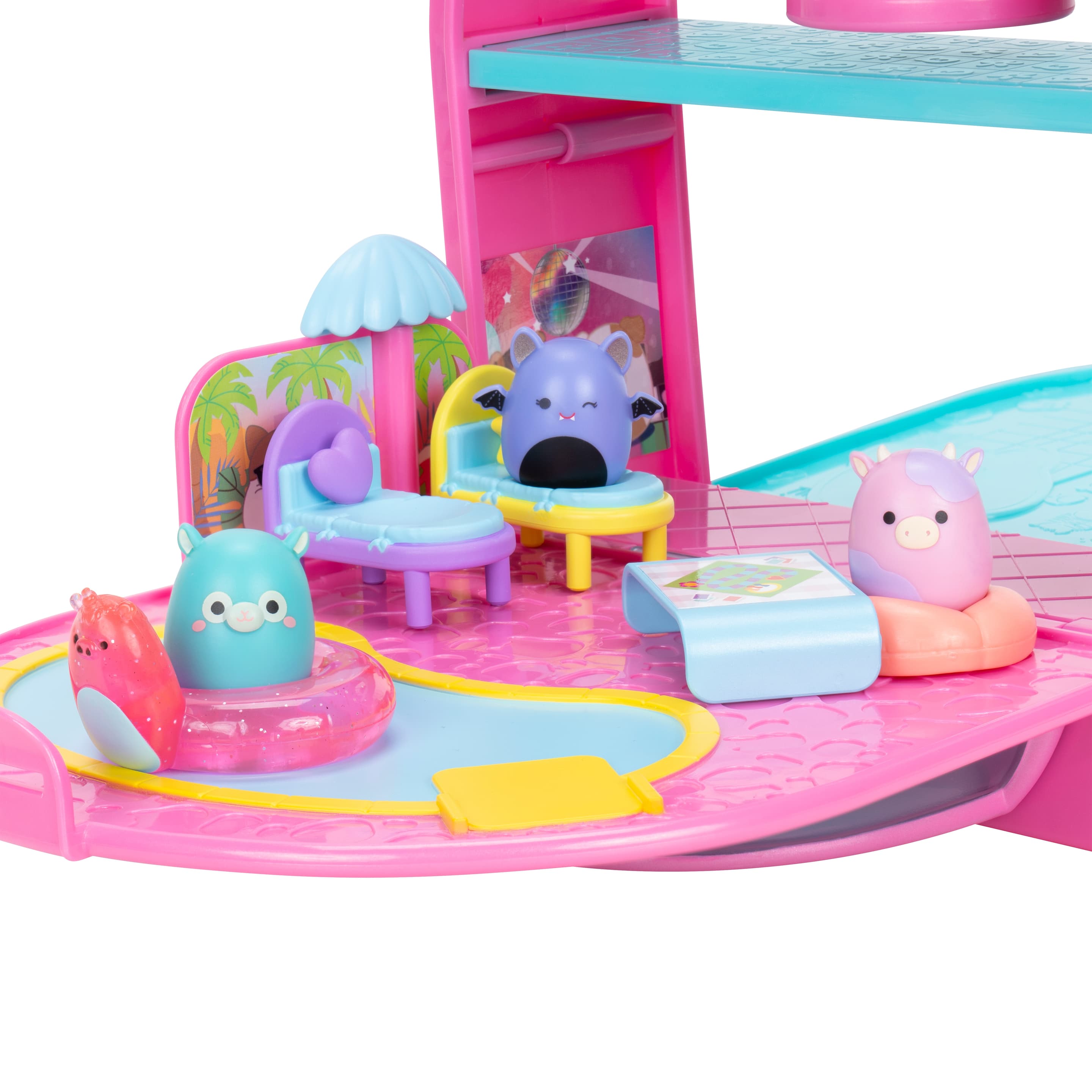 Produktbild Squishmallows Squish-a-longs Rucksack Spielset mit Figuren 2 von 8