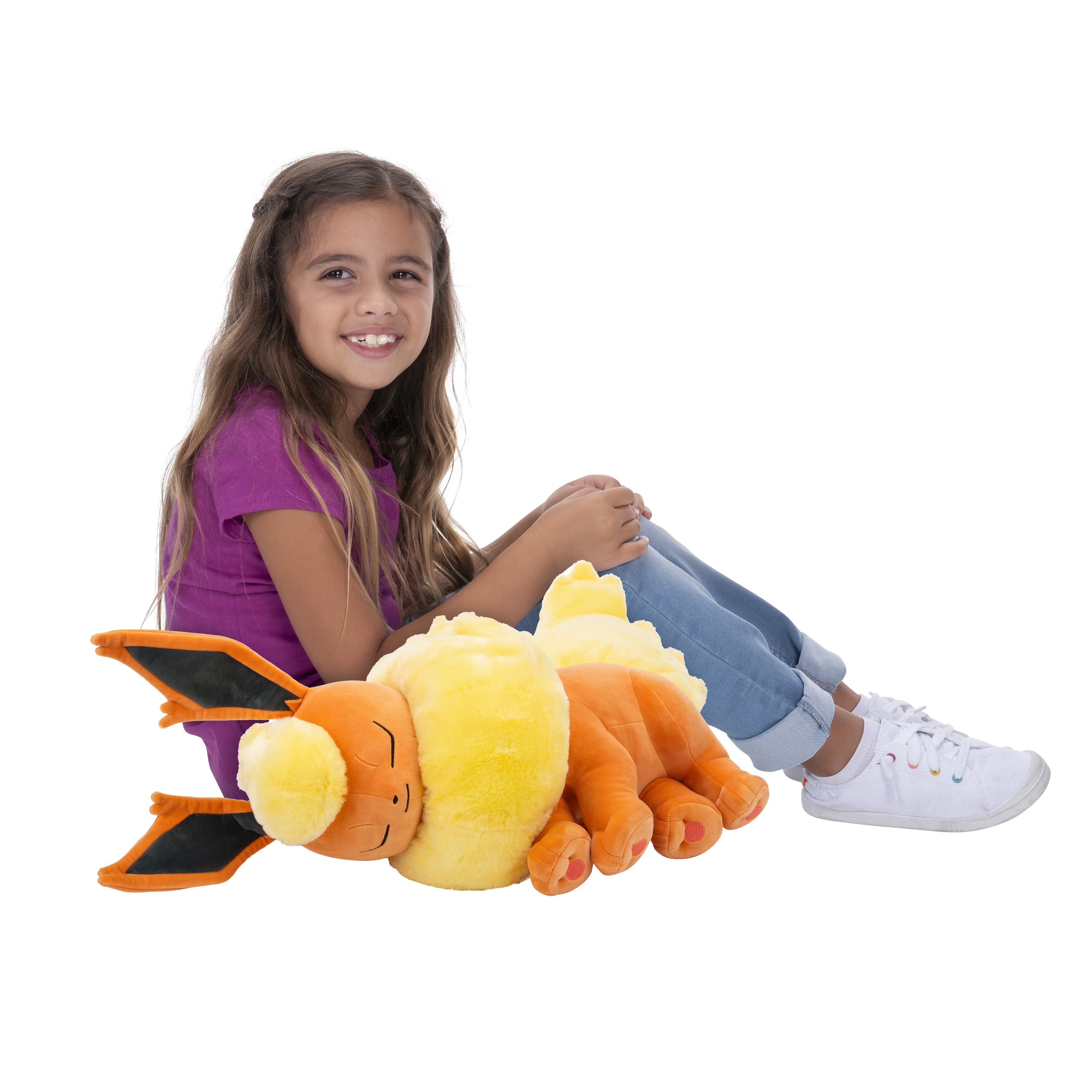 Pokémon Kuscheltier Schlafendes Flamara 45 cm