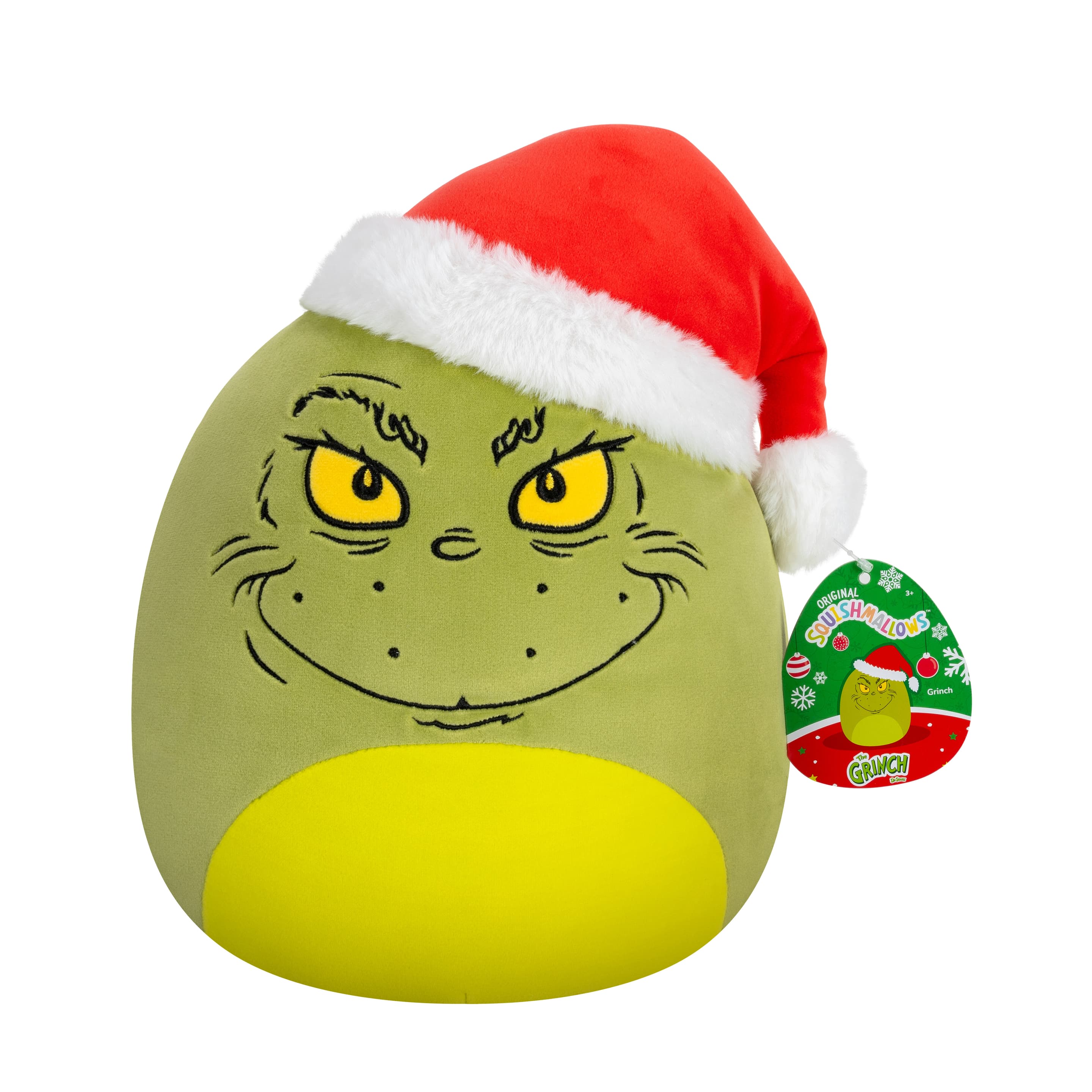 Squishmallows - Der Grinch mit Santa Mütze 25cm