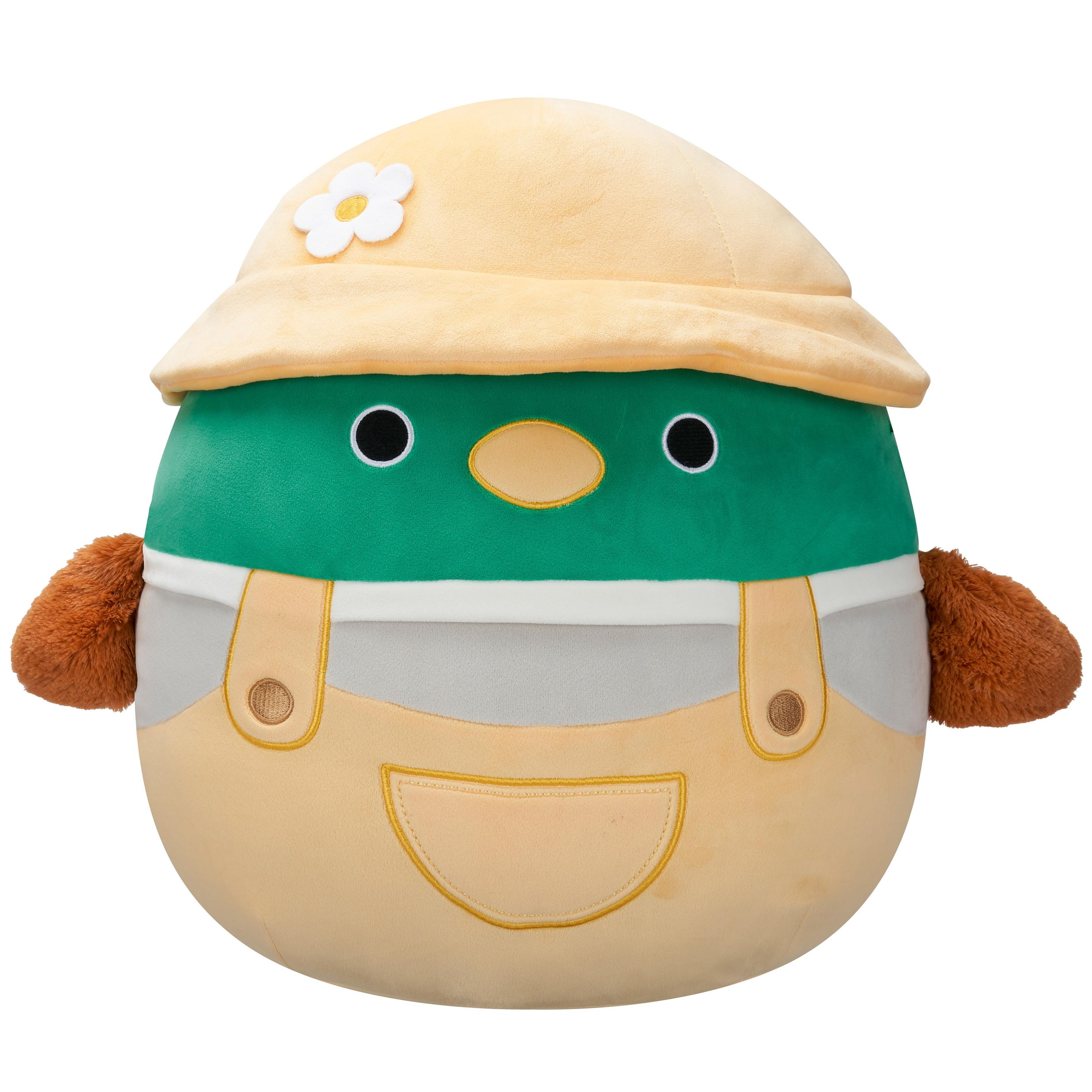 Squishmallows - Ente "Avery" mit Latzhose 40 cm